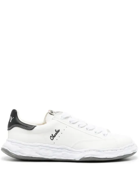 Maison MIHARA YASUHIRO Charles lace-up canvas sneakers White A12FW703