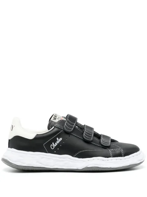 Maison MIHARA YASUHIRO Charles leather sneakers Black A12FW702