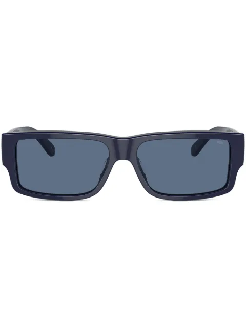 Diesel 0DL2003 rectangle-frame sunglasses Blue LX200300LEN
