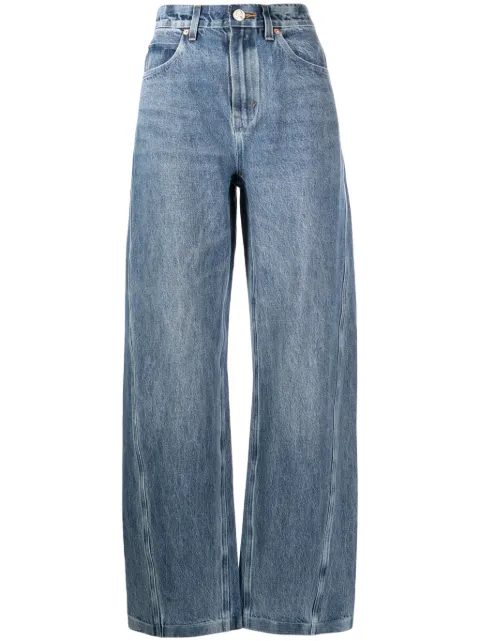 Alexander Wang wide-leg jeans Blue 1WC1244236