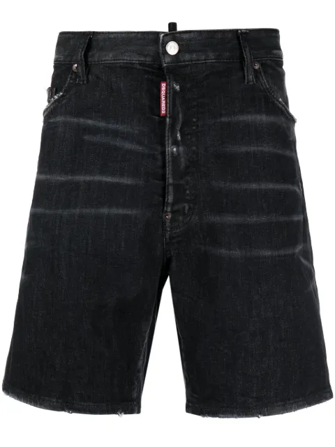 DSQUARED2 Marine denim shorts Black S74MU0826S30503