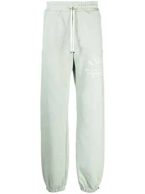 AMIRI Arts District cotton track pants Green AW23MJP004