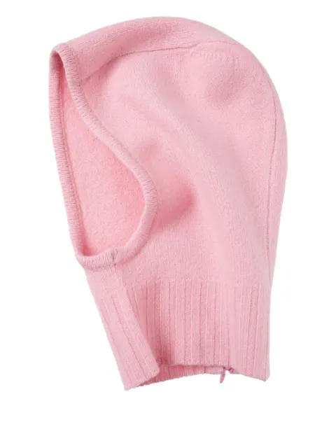 Jil Sander ribbed-detail balaclava Pink J21ZZ0109J14682