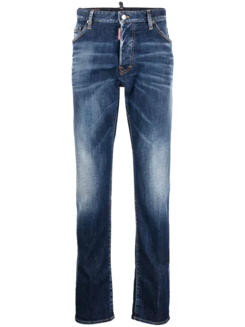 DSQUARED2 Cool Guy distressed skinny jeans Blue S74LB1461S30789