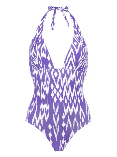 ERES Sunny halterneck swimsuit Purple 01241101309