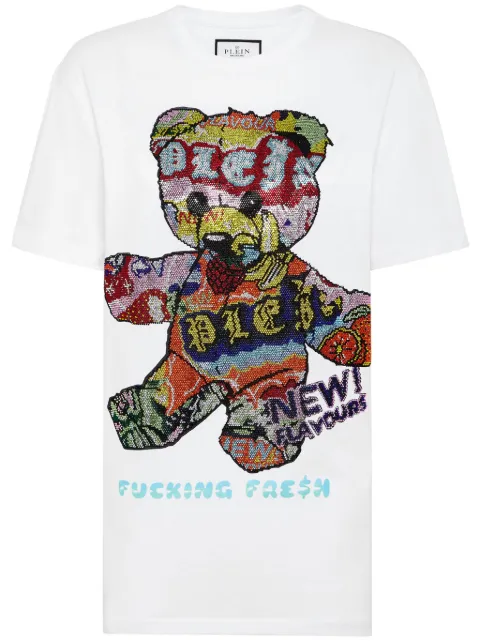 Philipp Plein Tutti Frutti cotton T-shirt White PADCWTK3171PJY002N