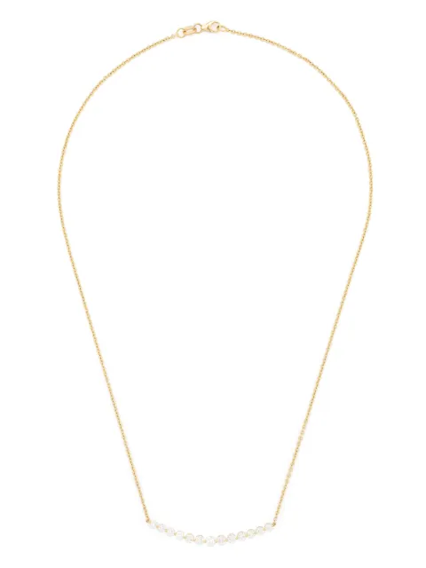Anita Ko 18kt yellow gold Crescent diamond necklace Gold AKCDN100YG