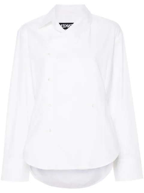 Frenken Cross Asymetric shirt White 242100100