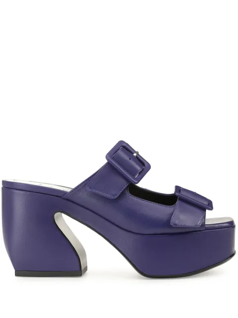 Sergio Rossi Si Rossi heeled sandals Blue B08610MNAG01