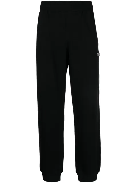 Givenchy logo-appliqué elasticated-waist track pants Black BM50HB30GE