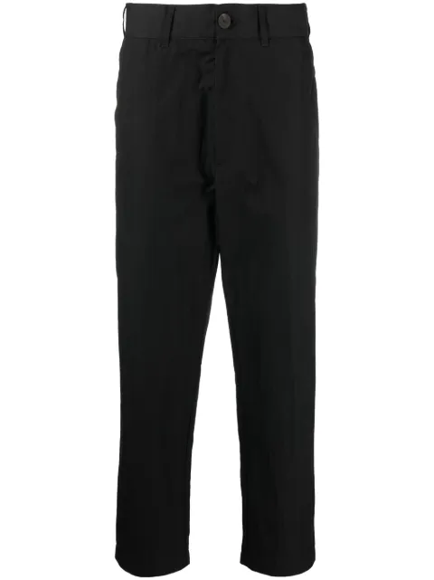 Studio Nicholson Bill high-waist tapered trousers Black BILLSNM82