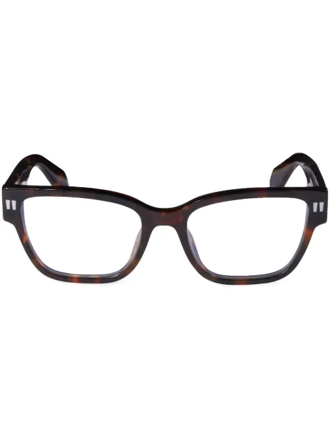 Off-White Eyewear Optical Style 56 glasses Brown OERJ056S24PLA0016000