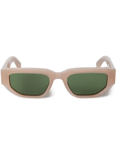 Off-White Eyewear Greeley rectangle-frame sunglasses Neutrals OERI115S24PLA0011755