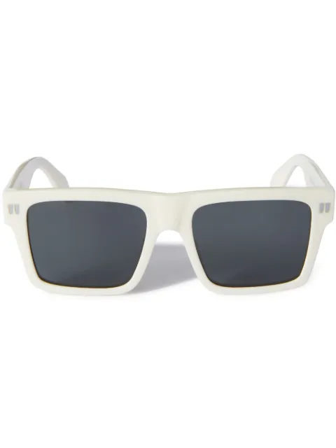 Off-White Eyewear Lawton square-frame sunglasses White OERI109S24PLA0010107