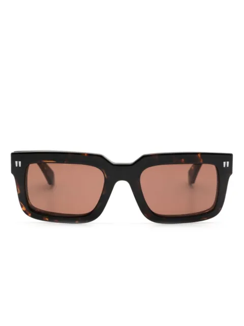Off-White Eyewear Clip On2 sunglasses Brown OERI130S24PLA0016064