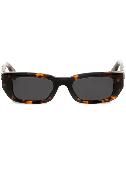 Off-White Eyewear Fillmore rectangle-frame sunglasses Brown OERI124S24PLA0016007