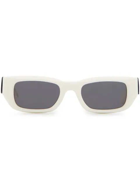 Off-White Eyewear Fillmore logo-temple sunglasses White OERI124S24PLA0010107