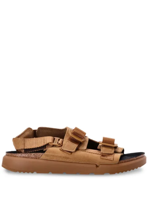 Birkenstock Shinjuku logo-strap sandals Brown 1024621