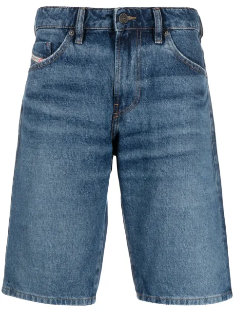 Diesel slim-leg denim shorts Blue A067500DQAG