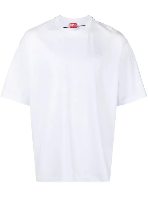 Diesel T-Boggy-Megoval-D cotton T-shirt White A113020HGAM