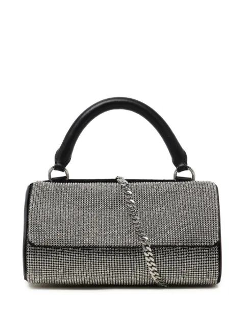 Kara White Crush crystal-embellished mini bag Neutrals HB3781812