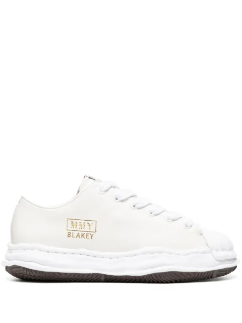 Maison MIHARA YASUHIRO Blakey leather sneakers Neutrals A11FW715