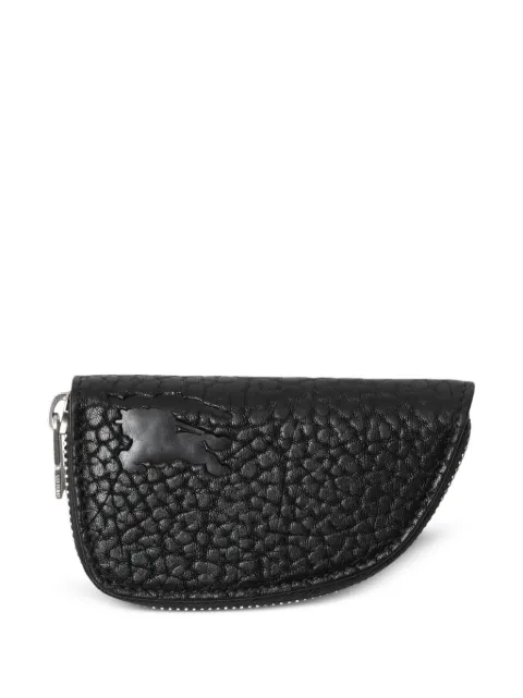 Burberry Shield leather coin purse Black 8083419