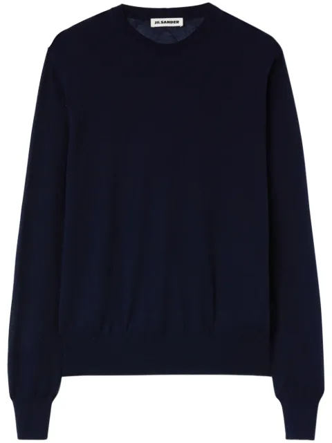 Jil Sander crew-neck cashmere jumper Blue J23GP0104J13275
