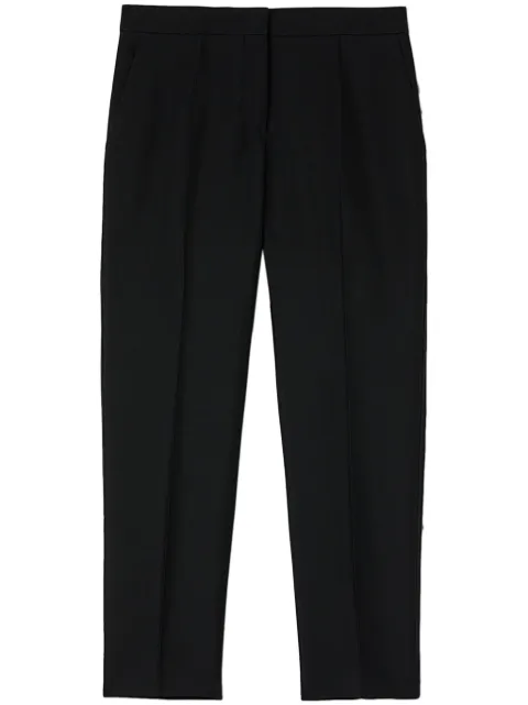 Jil Sander cropped tailored trousers Black J04KA0003J70013