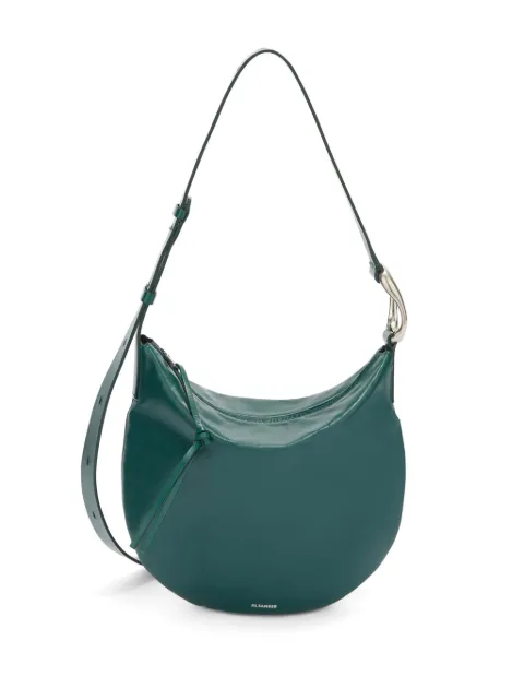 Jil Sander small Moon leather shoulder bag Green J07ZH0025P6570