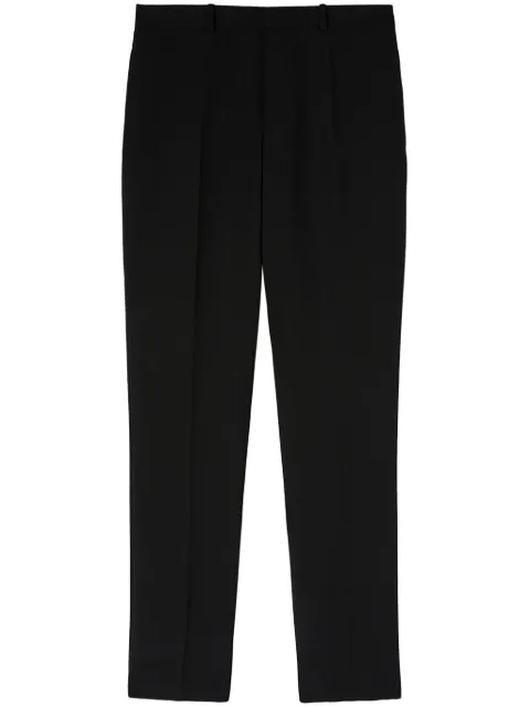 Jil Sander wool tailored trousers Black J23KA0001J40159