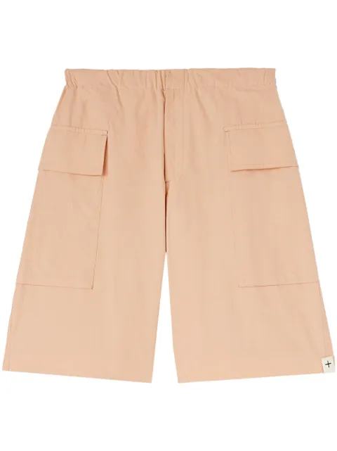 Jil Sander cotton cargo shorts Pink J47KA0210J45127