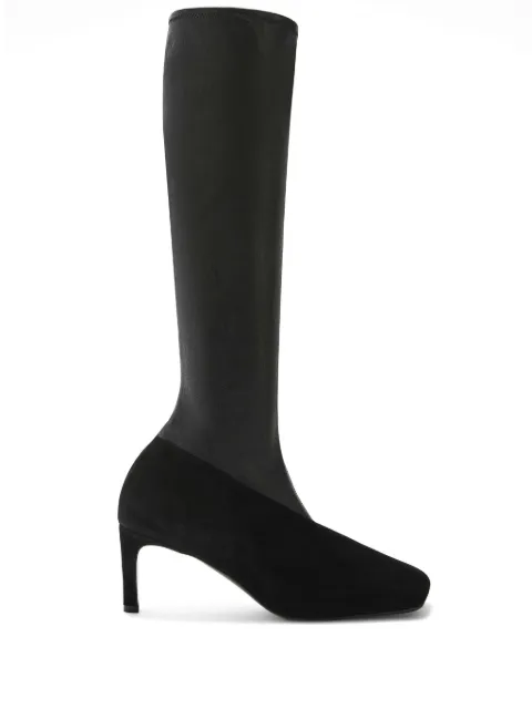 Jil Sander 70mm panelled boots Black J57WW0001P6442
