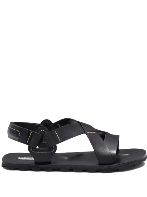 Jil Sander leather sandals Black J50WP0018P0503