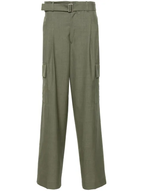 Études Studio Impulse Suiting wide-leg trousers Green E24MM872D00831