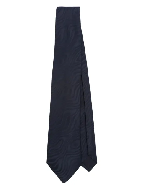 FURSAC patterned-jacquard silk tie Blue FHACR00014