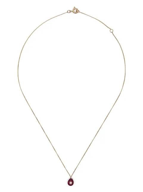 Pascale Monvoisin 9kt yellow gold Orso diamond and ruby necklace Gold COORSRDCRUB