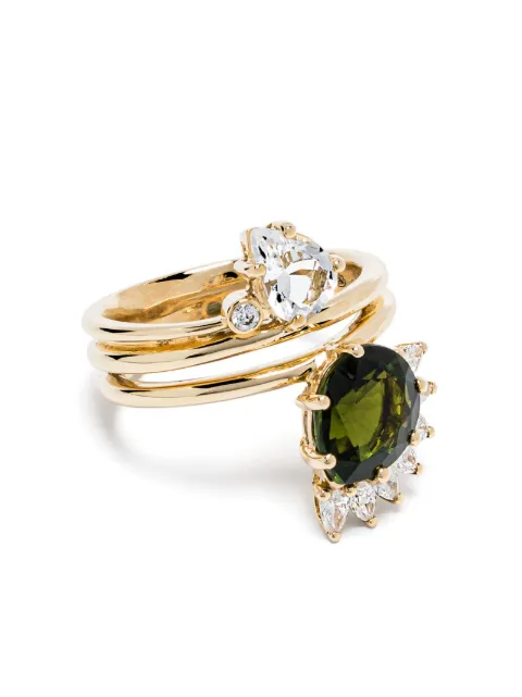 Pascale Monvoisin 18kt yellow gold Sun Nº4 ring Gold BASUN4GRE