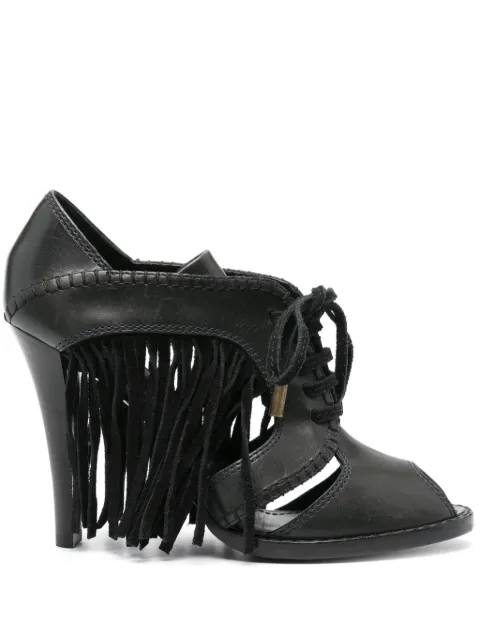Louis Vuitton Pre-Owned 2010 105mm lace-up pumps Black LUVI600VG