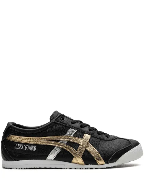 Onitsuka Tiger Mexico 66 "Black Gold Silver" sneakers Black D5V2L9094