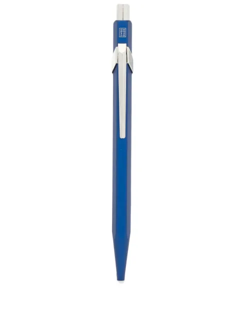 Caran d'Ache 849 logo-engraved ballpoint pen Blue NM0849635