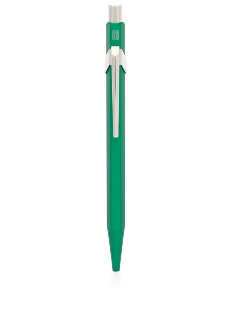 Caran d'Ache 849 logo-engraved ballpoint pen Green NM0849734