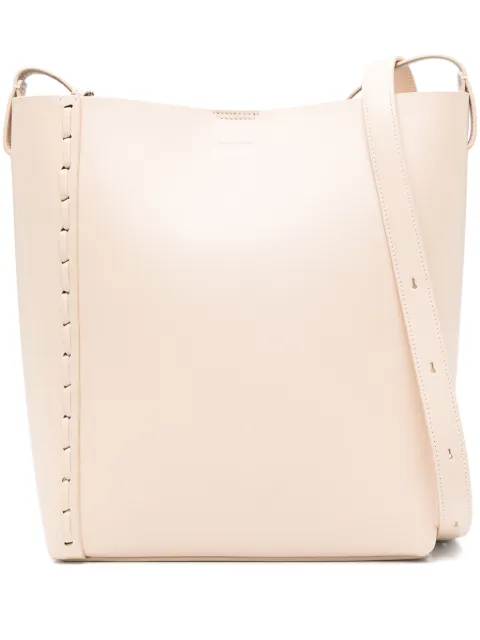 Jil Sander medium leather tote bag Neutrals J06ZH0002P5899