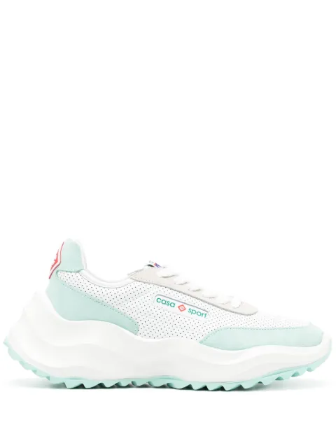 Casablanca Atlantis leather sneakers White AF23SNK019