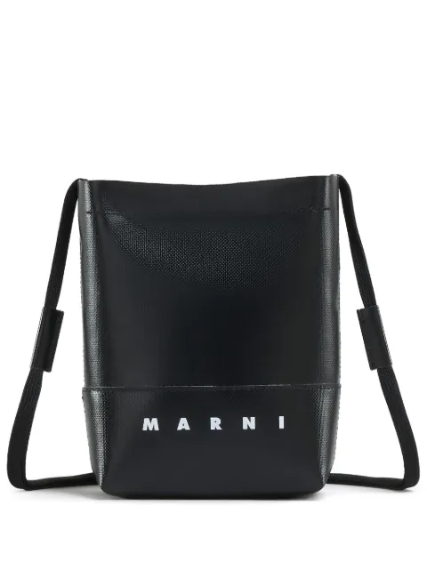 Marni crossbody bag with shoelace strap Black SBMQ0068A0P5769