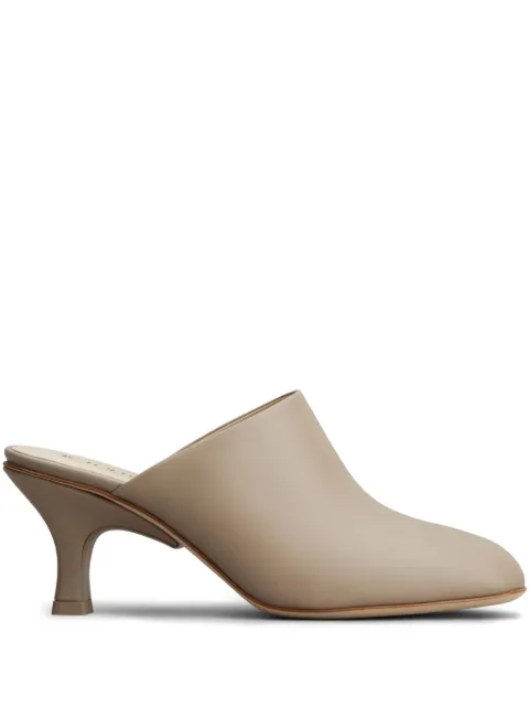 Tod's 65mm leather mules Neutrals XXW19L0IJ40GOC