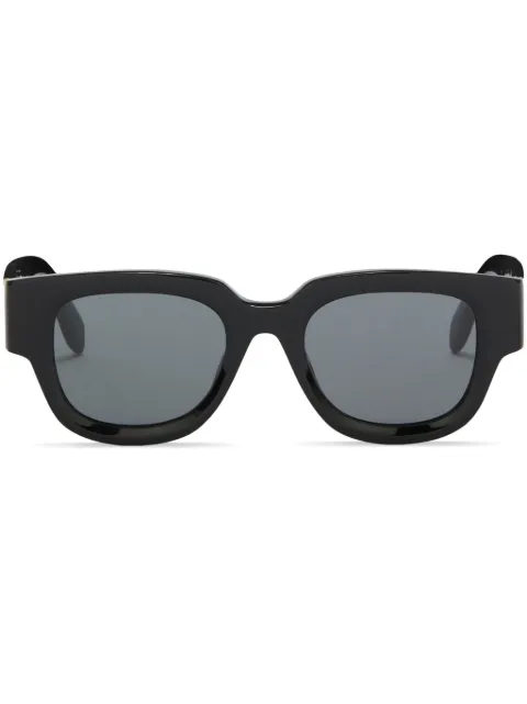 Palm Angels Eyewear Monterey square-frame sunglasses Black PERI050S24PLA0011007