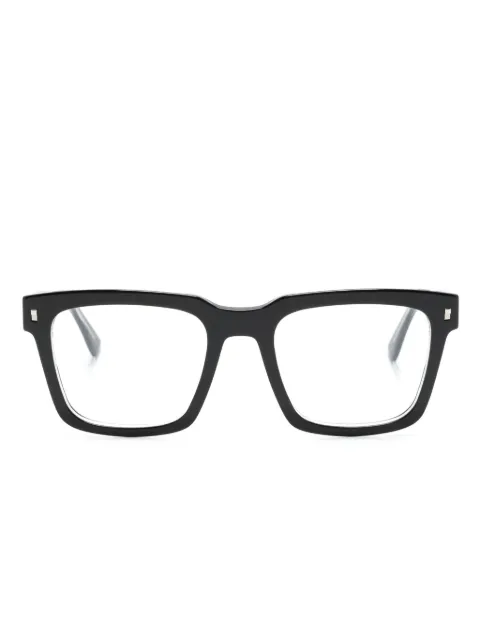 DSQUARED2 EYEWEAR Icon square-frame glasses Black ICON0013