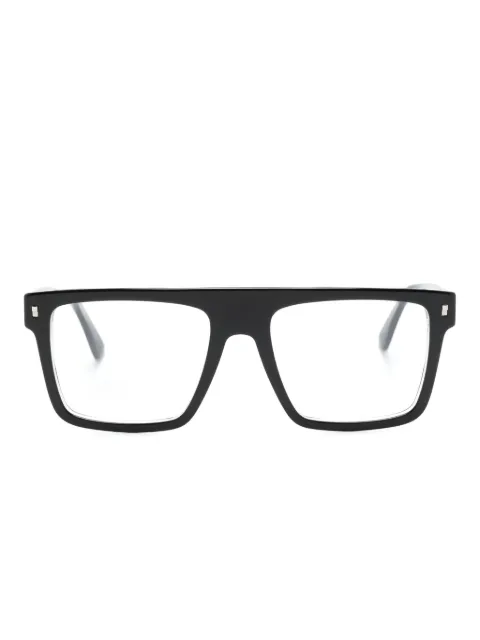 DSQUARED2 EYEWEAR Icon rectangle-frame glasses Black ICON0012