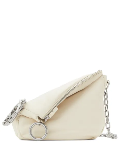 Burberry small Knight leather shoulder bag Neutrals 8081796